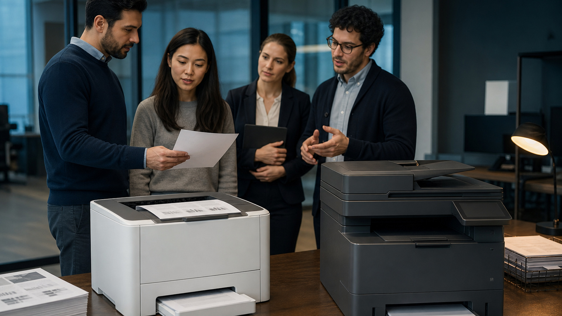 When to Use Laser Office Printers Instead of All-in-One Office Printers