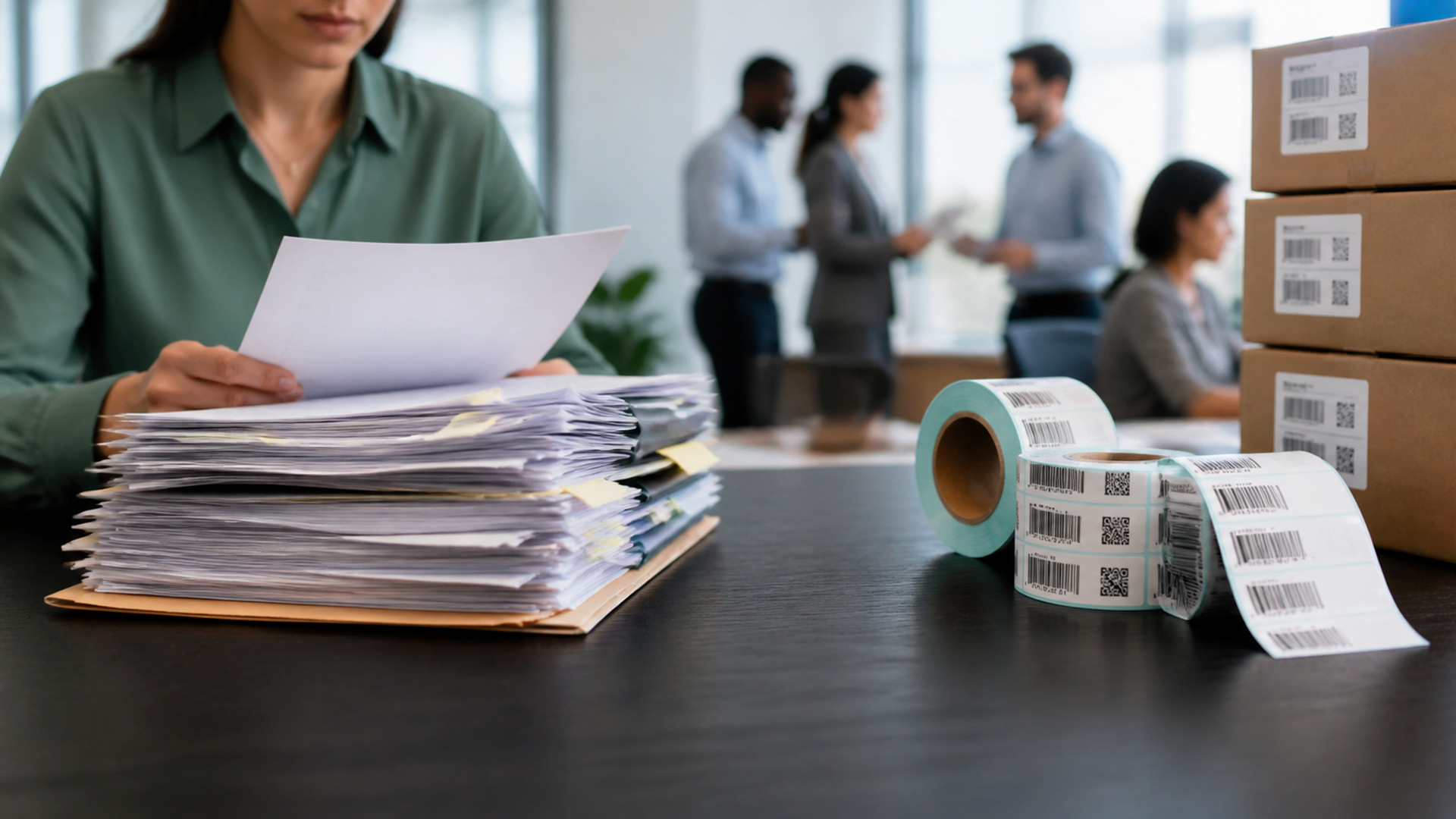 When to Use Office Printers Instead of Barcode Equipment