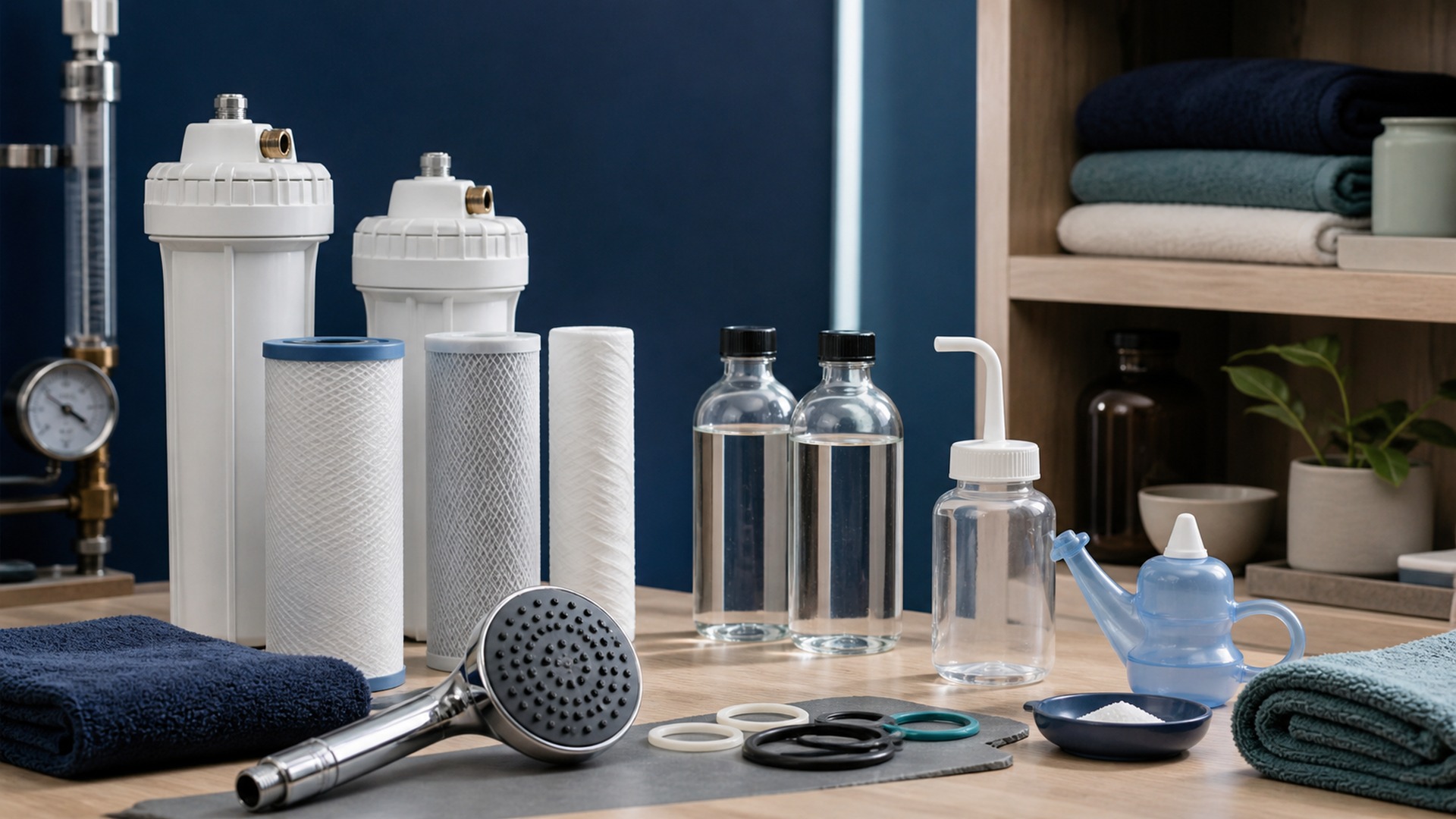 When to Use Shower Water Filters Instead of Nasal Irrigation Devices