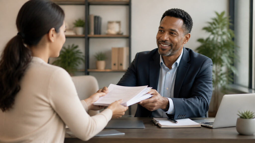 Editorial business scene illustrating tax preparation software and bookkeeping software