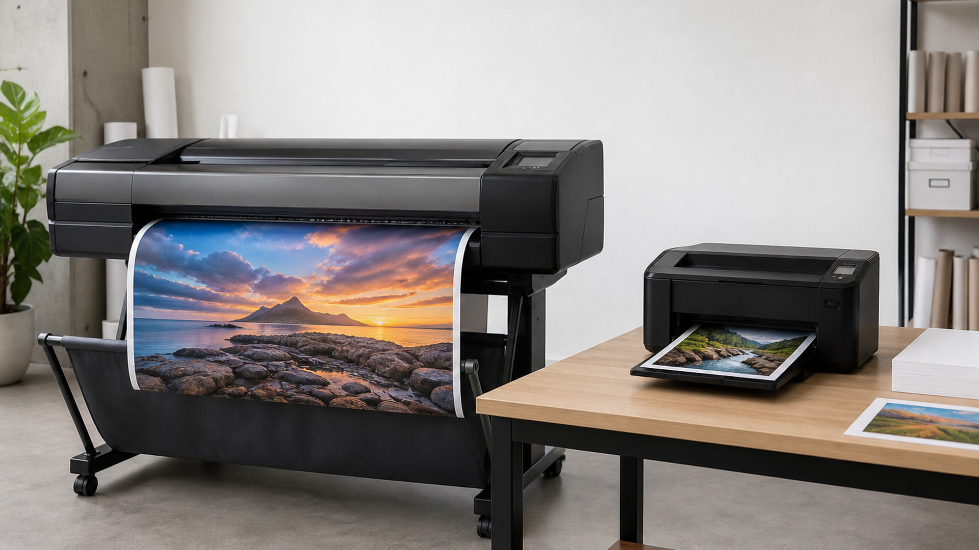 When to Use Wide Format Office Printers Instead of Inkjet Office Printers
