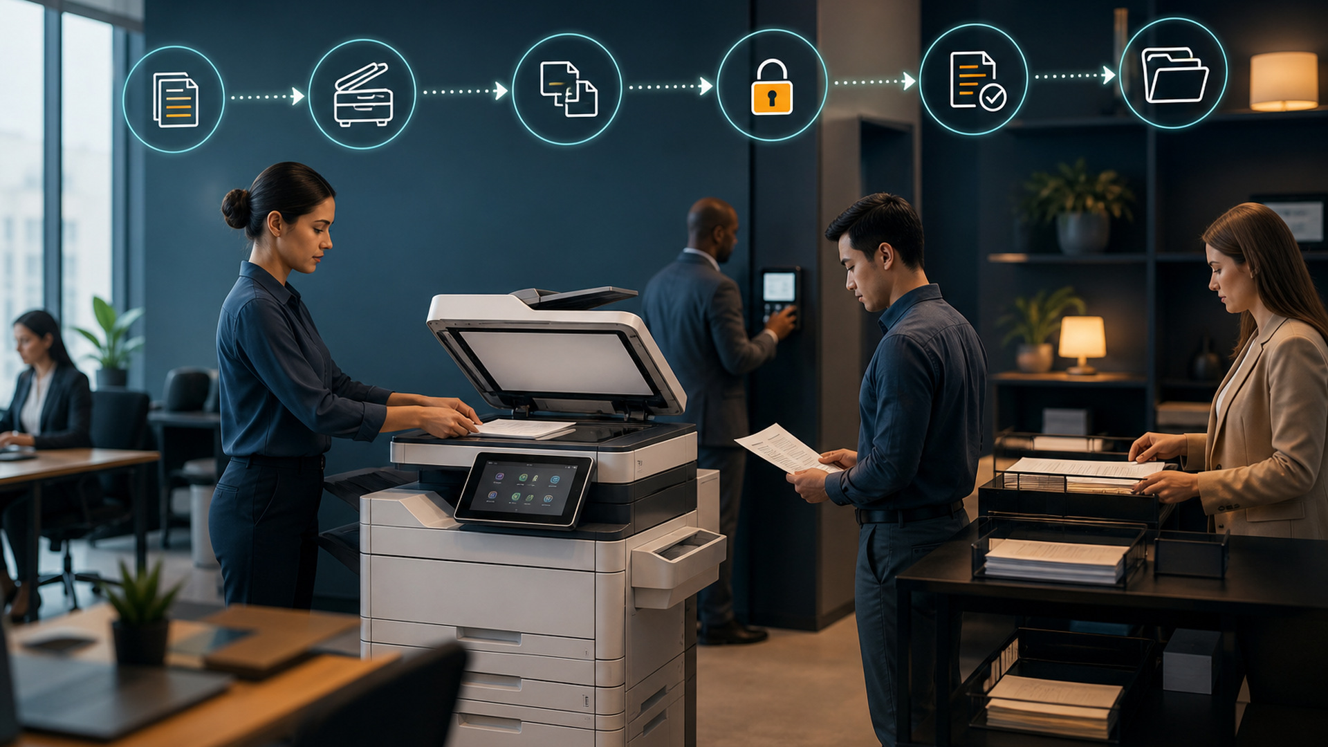 Why All-in-One Office Printers Workflow Role Matters