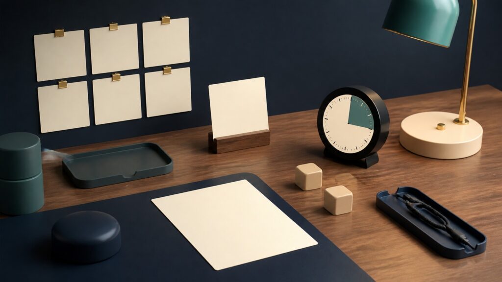 People-free editorial still life for Why Attention Support Devices Attention Measurement Context Matters