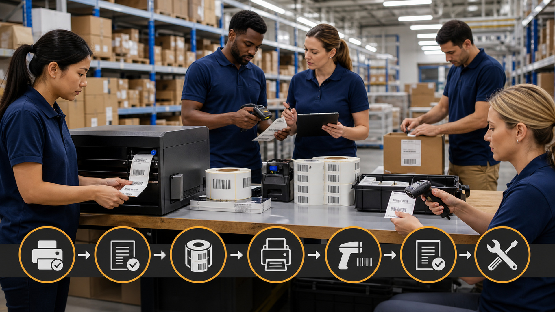 Why Barcode Label Printers Operating Model Matters