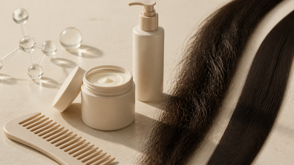 hair repair treatments explainer hero image for Review Streets