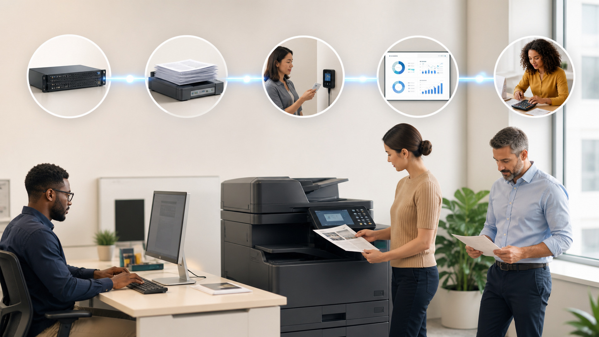 Why Office Printers Data Flow Matters