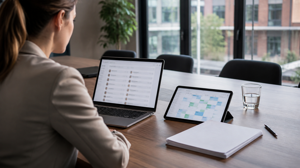 Ultra photorealistic applicant tracking systems hero image for Workable Review: Performance, Pros, and Cons