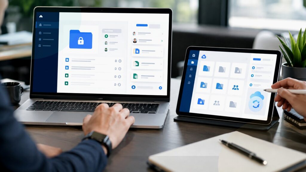 Box vs Dropbox Business business comparison image