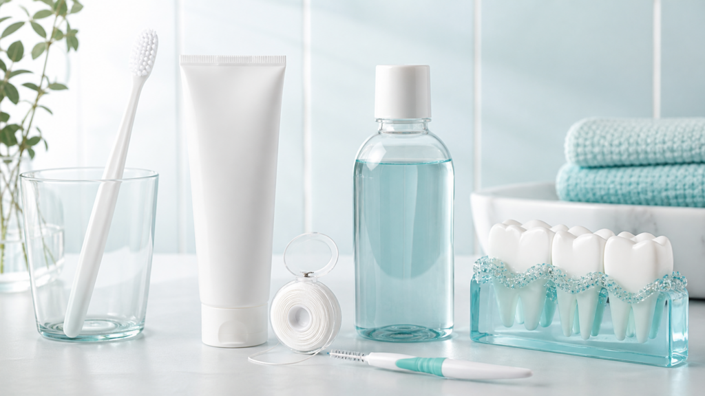 how oral care products work explainer hero image for Review Streets