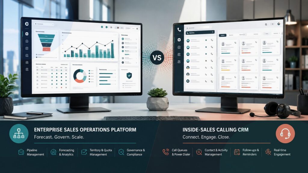Salesforce Sales Cloud vs Close business comparison image