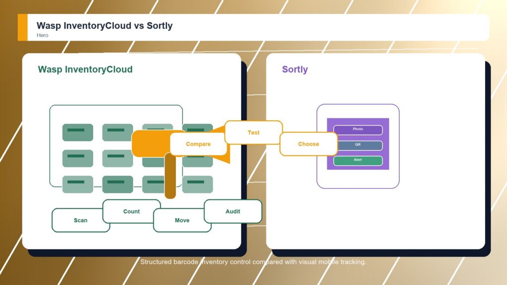 Wasp InventoryCloud vs Sortly business comparison image