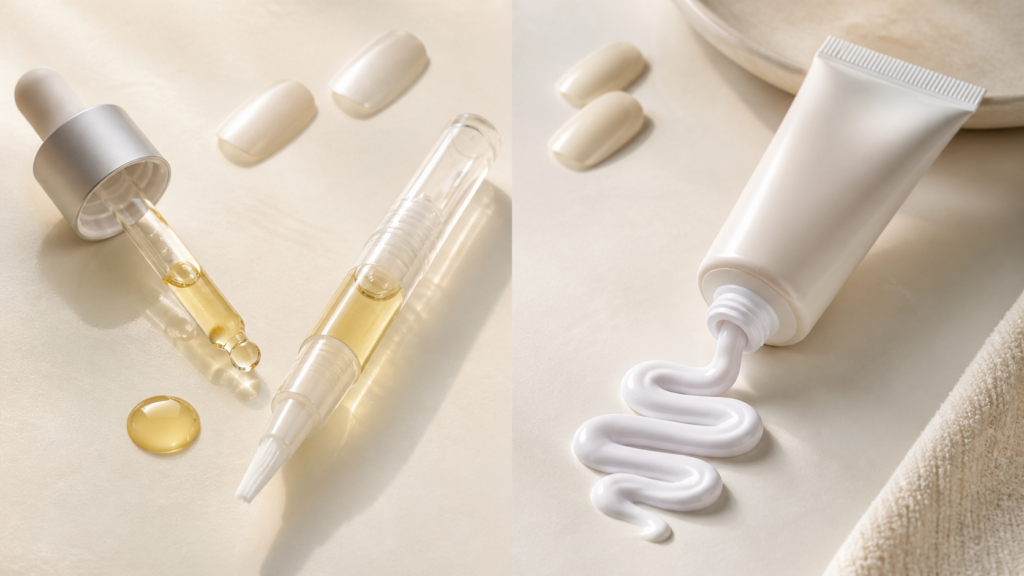 cuticle oils vs cuticle creams explainer hero image for Review Streets