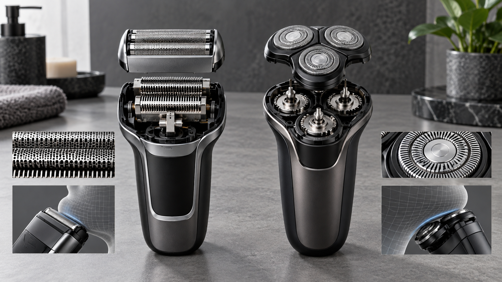 What Makes Foil Razors Different from Rotary Razors