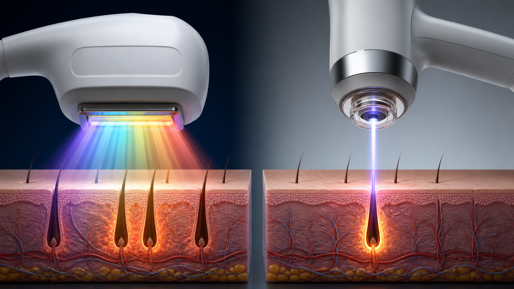 What Makes IPL Hair Removal Different from Laser Hair Removal
